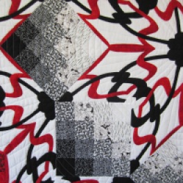 Detail showing the quilting