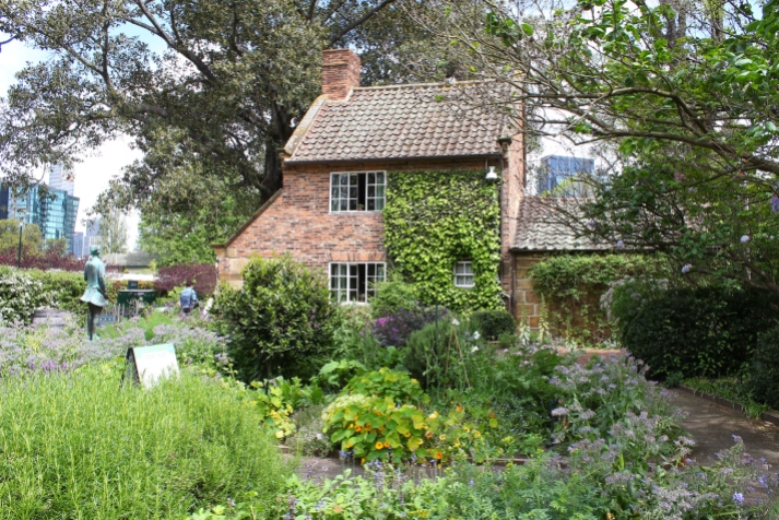 Cook's cottage and garden